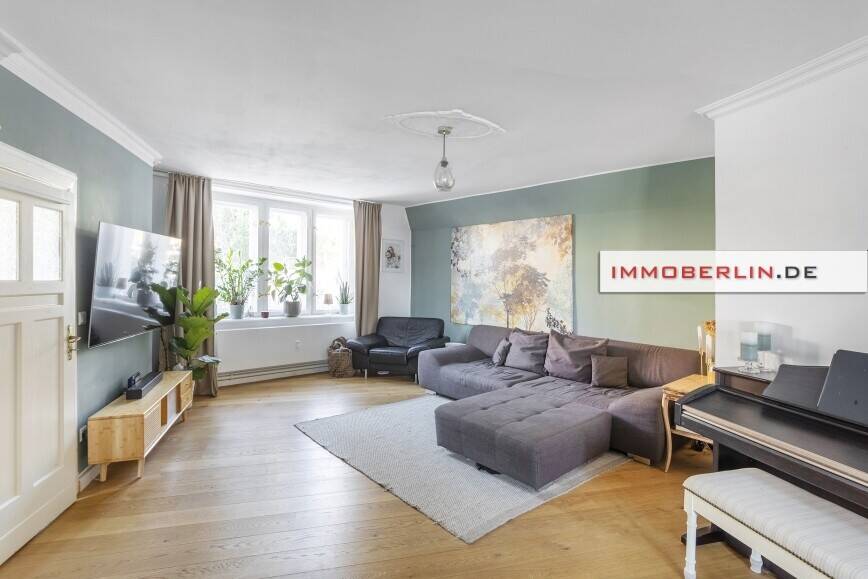 IMMOBERLIN.DE - Toplage! Sehr charmante Altbauwohnung mit stilvollem Ambiente – Berlin – Vorschaubild 2