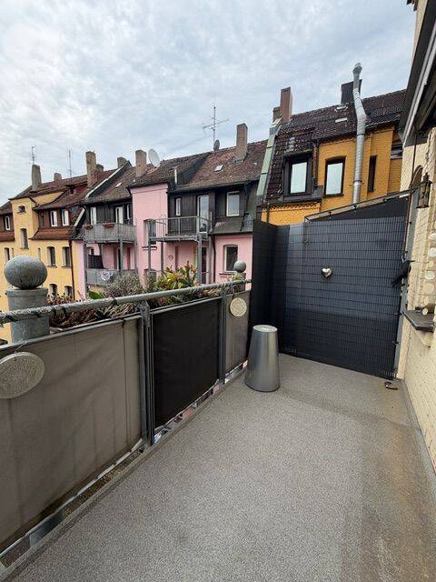 3-Zimmer-Wohnung mit Küche und Balkon – Nürnberg – Vorschaubild 4