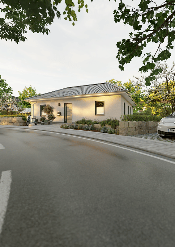 Bungalow 92, massiv gebaut, Preis inkl. Grundstück – Zweibrücken – Bild 1 von 8
