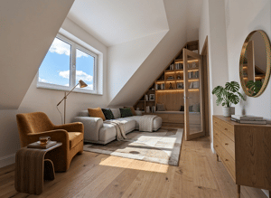 Stilvolle Neubau-Reihenhäuser in München-Allach: Realteilung, KfW-55 und flexibler Grundriss – 80997 München – Vorschaubild 9