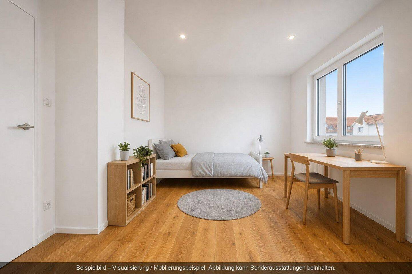 Exklusives A+ Neubau-Reihenhaus mit PV-Speicher, Premiumküche & Garten – Mering – Vorschaubild 9