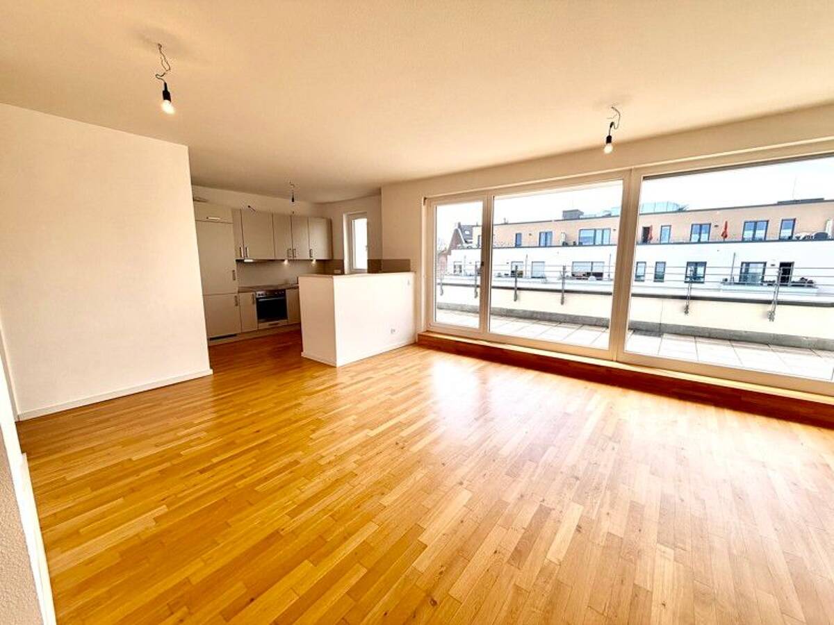 Luxuriöses Penthouse mit Panorama-Dachterrasse, lichtdurchflutet & mit exklusiver Markenküche – 44263 Dortmund – Bild 1 von 9