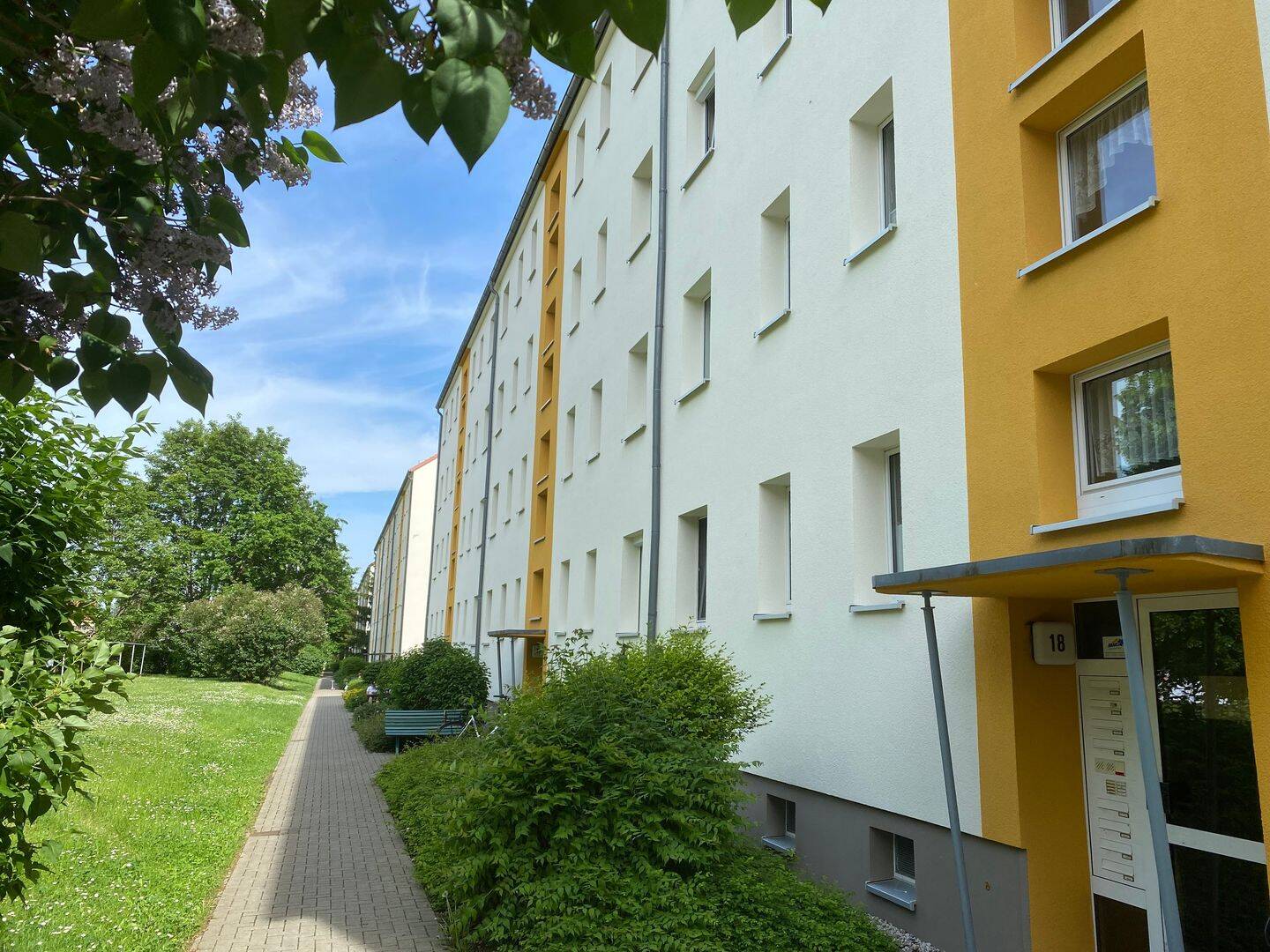 Freie Wohnung in Borna Nord wartet auf Sie