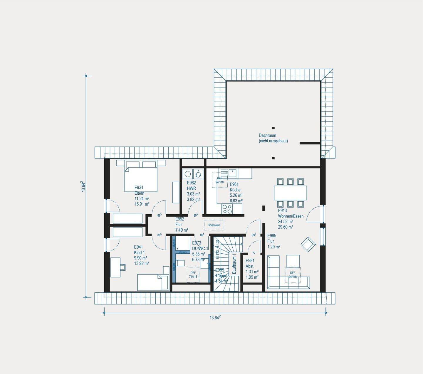 Flexibles Mehrfamilienhaus in Mannheim - Individuell geplant, nachhaltig gebaut – Mannheim – Vorschaubild 3