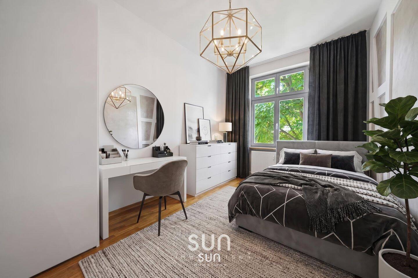 MODERNISIERTE ALTBAUWOHNUNG MIT KAMIN & BALKON IM GRÜNEN - 4 Zimmer auf 98 m² in Darmstadt-Arheilgen – Darmstadt – Vorschaubild 3