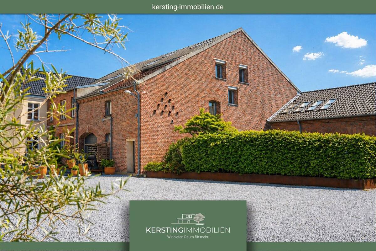 Außergewöhnliches Loft-Juwel mit Einfamilienhaus-Charakter in denkmalgeschütztem Hof-Ensemble! – 47229 Duisburg – Bild 1 von 9