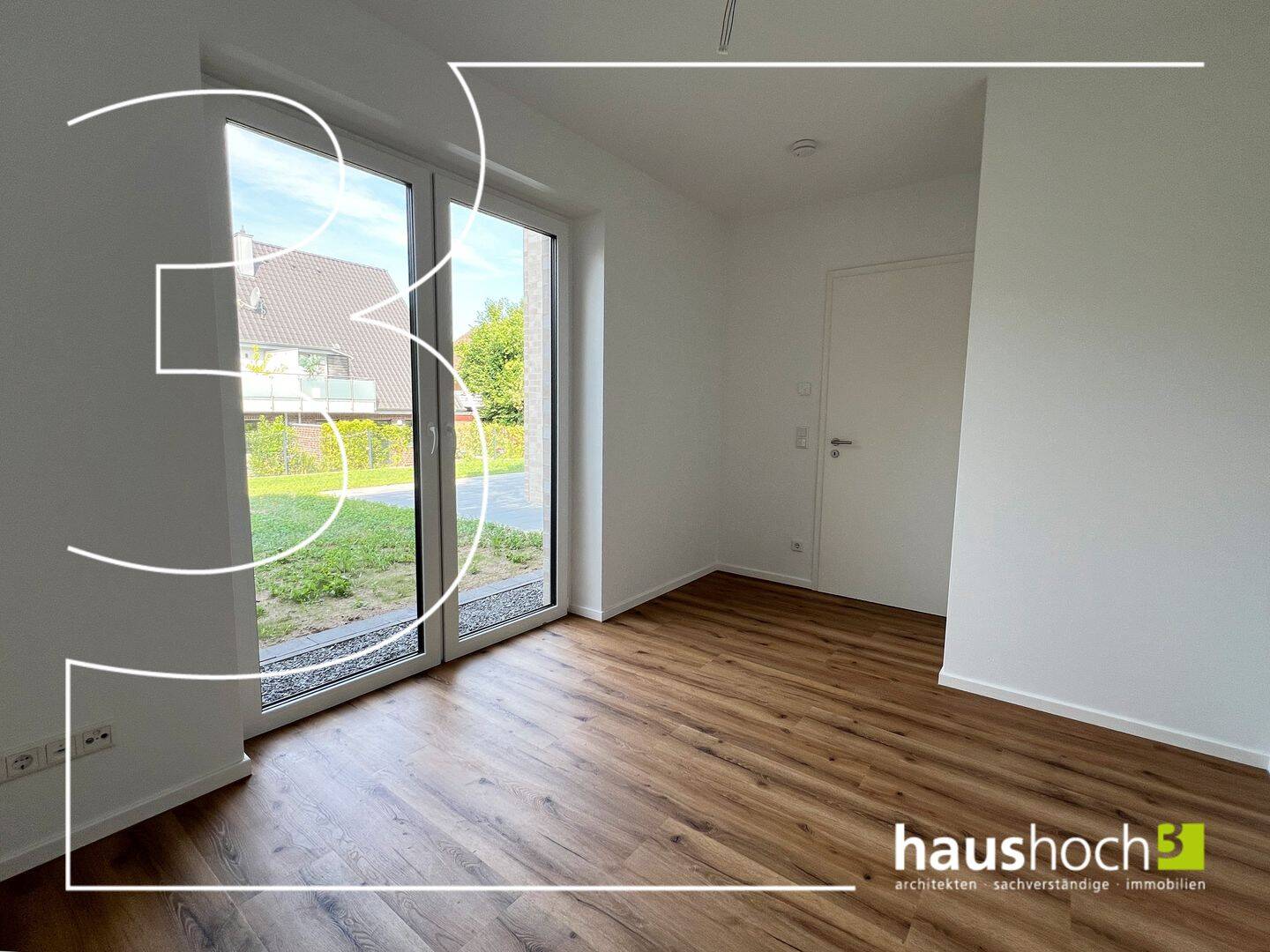 Barriefreier Neubau - Erdgeschosswohnung mit ca. 120 m² Gartenteil! – Münster – Vorschaubild 3
