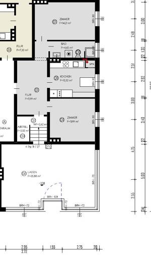 Laden und / oder Wohnung