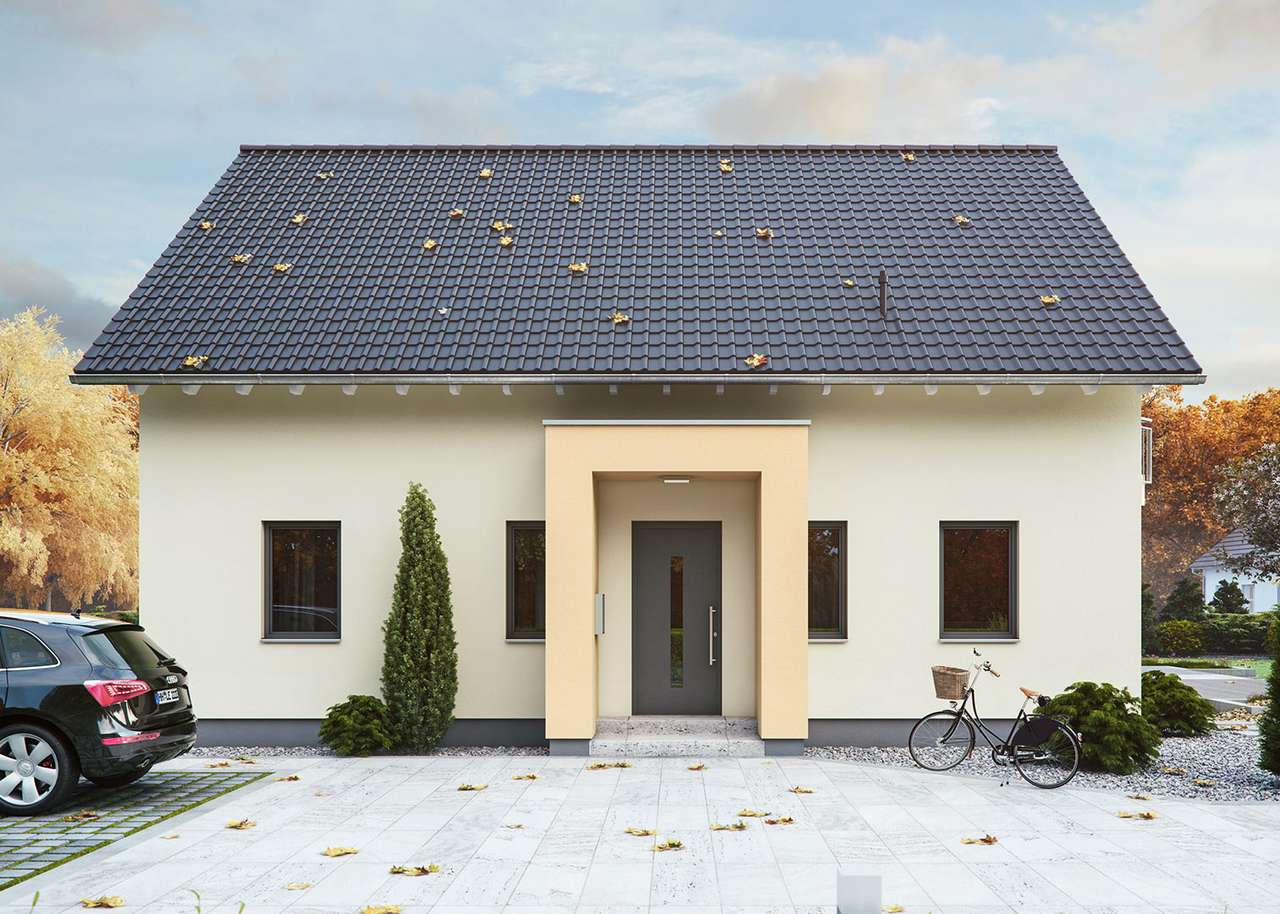 LifeStyle 18.01.Satteldach, schräge Linien und ein mittig integrierter Treppenaufgang – Kirkel – Vorschaubild 6