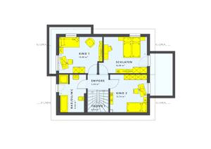Ein Ort, der Wohlgefühl und Geborgenheit ausstrahlt. Die Stadtvilla Sunshine 125 mit 2 Kinderzimmern, Homeoffice! Grundstück erschlossen – 39118 Magdeburg – Vorschaubild 3