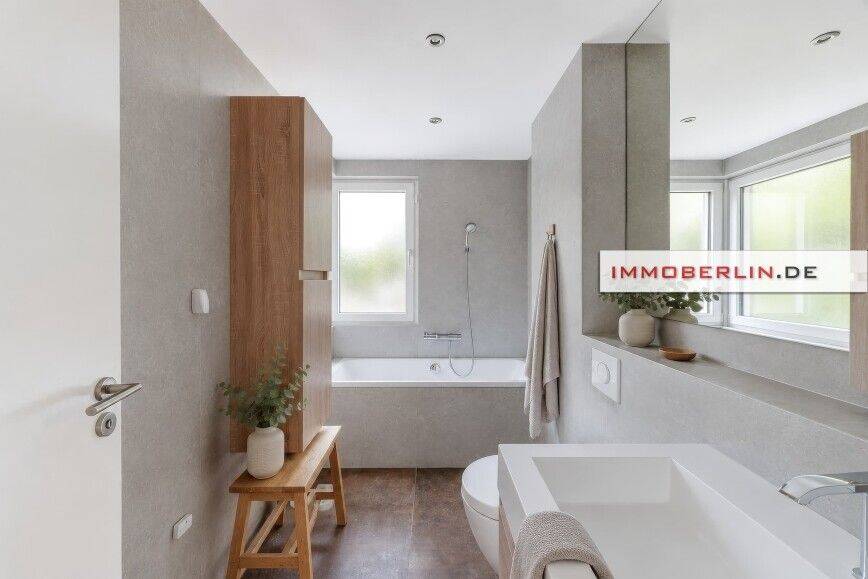IMMOBERLIN.DE - Toplage! Komfortable Wohnung mit Sonnenbalkon beim Hubertussee – Berlin – Vorschaubild 6