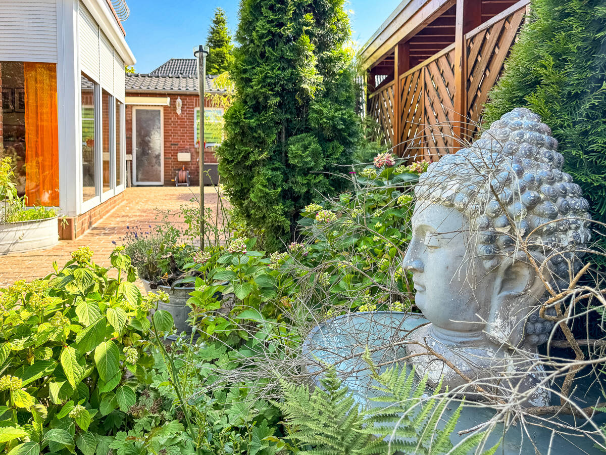 EFH zentrumsnah in Stralsund // Sauna, Garten mit Koiteich, Garage // Gepflegte Nachbarschaft – Stralsund – Vorschaubild 9