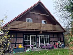Sie fahren elektrisch - wir auch - großes Fachwerkhaus, Wintergarten und PV-Anlage in Neuenhagen!