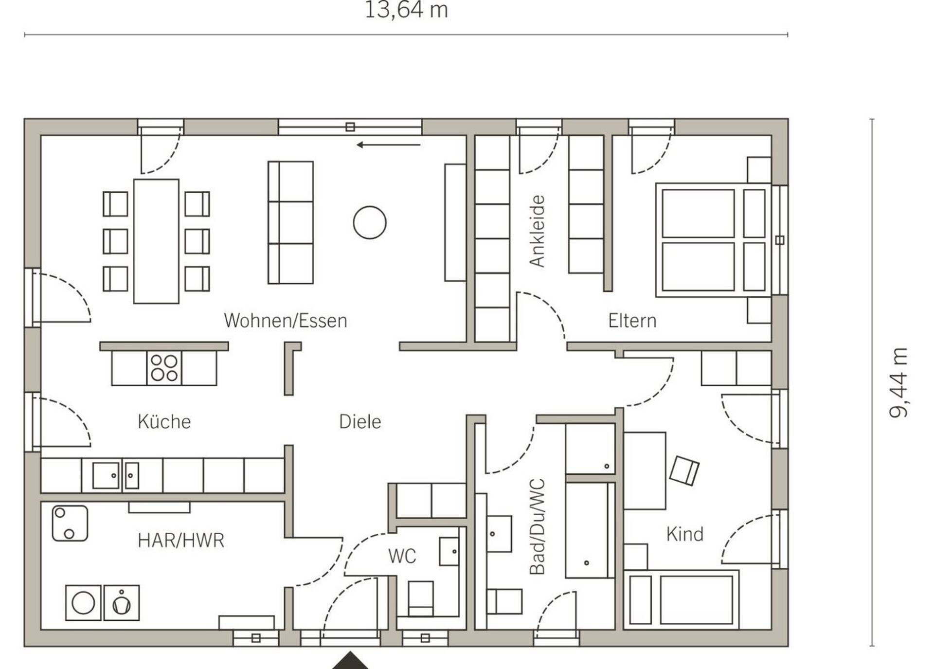Bungalow in 96515 Sonneberg mit 106 m² kaufen