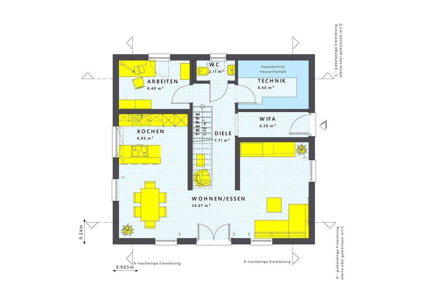 Charmanter Neubau mit 154 qm trifft auf modernes Design. – Gäufelden – Vorschaubild 3