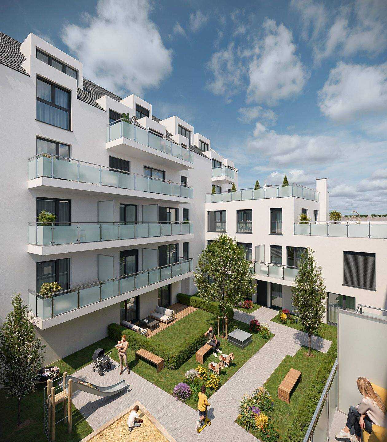 Erstklassige Architektur trifft urbanen Lifestyle: Ihre barrierefreie 3-Zimmer-Oase im Herzen Aachens – Aachen – Vorschaubild 2