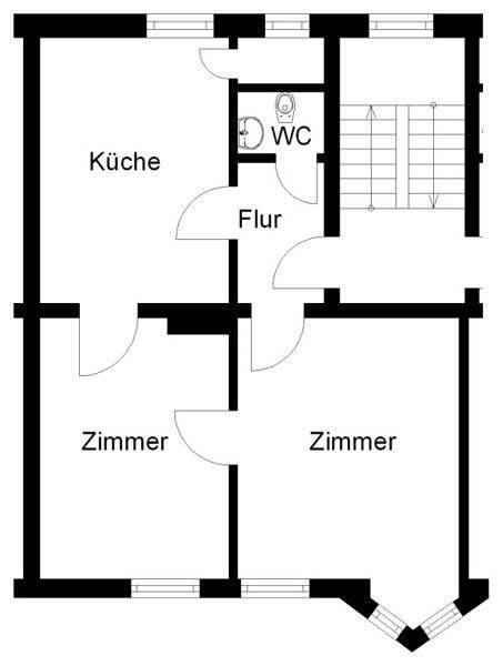 Schöne, renovierte 2-Zimmer-Wohnung zu vergeben! – Osnabrück – Vorschaubild 5