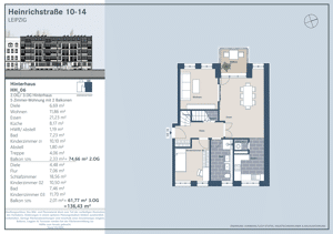 QNG Plus: Großzügige Maisonette mit zwei Balkonen und attraktiven Steuervorteilen – 4317 Leipzig – Vorschaubild 4