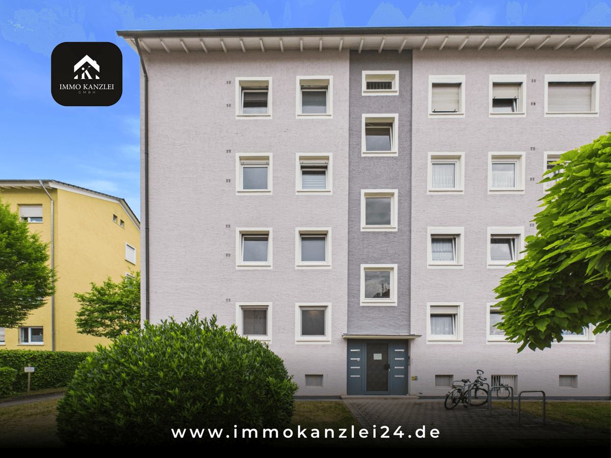 Offenburg: Gepflegte 3 Zimmer Wohnung mit Balkon - zentral & mit viel Stauraum! – 77656 Offenburg – Bild 1 von 9
