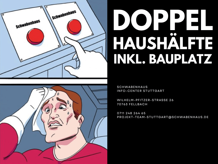 Traumhafte Doppelhaushälfte inkl. Bauplatz in gefragter Lage! – Stuttgart – Bild 1 von 1