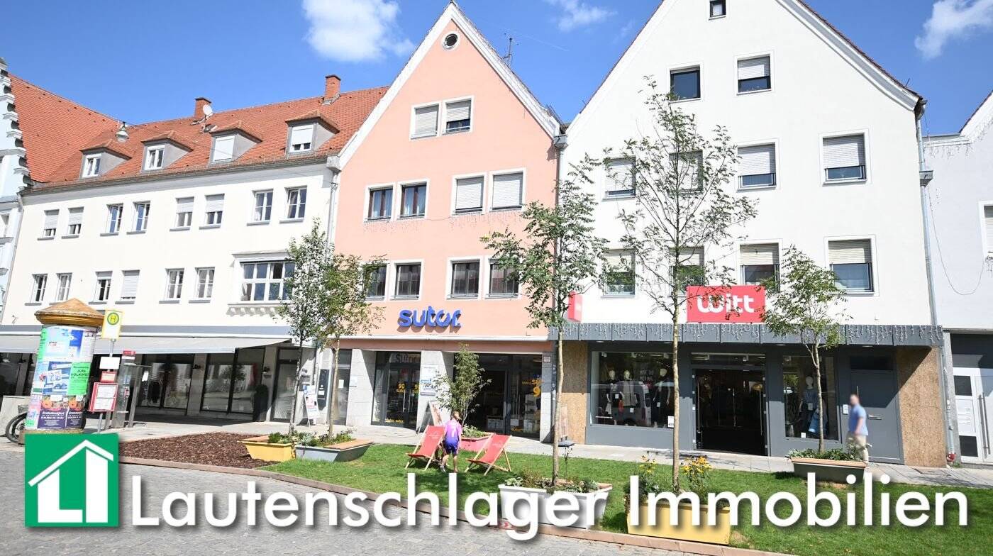 Mitten in der Stadt! Großflächige Gewerberäume, nutzbar als Büro, Praxis etc., Neumarkt-Oberer Markt