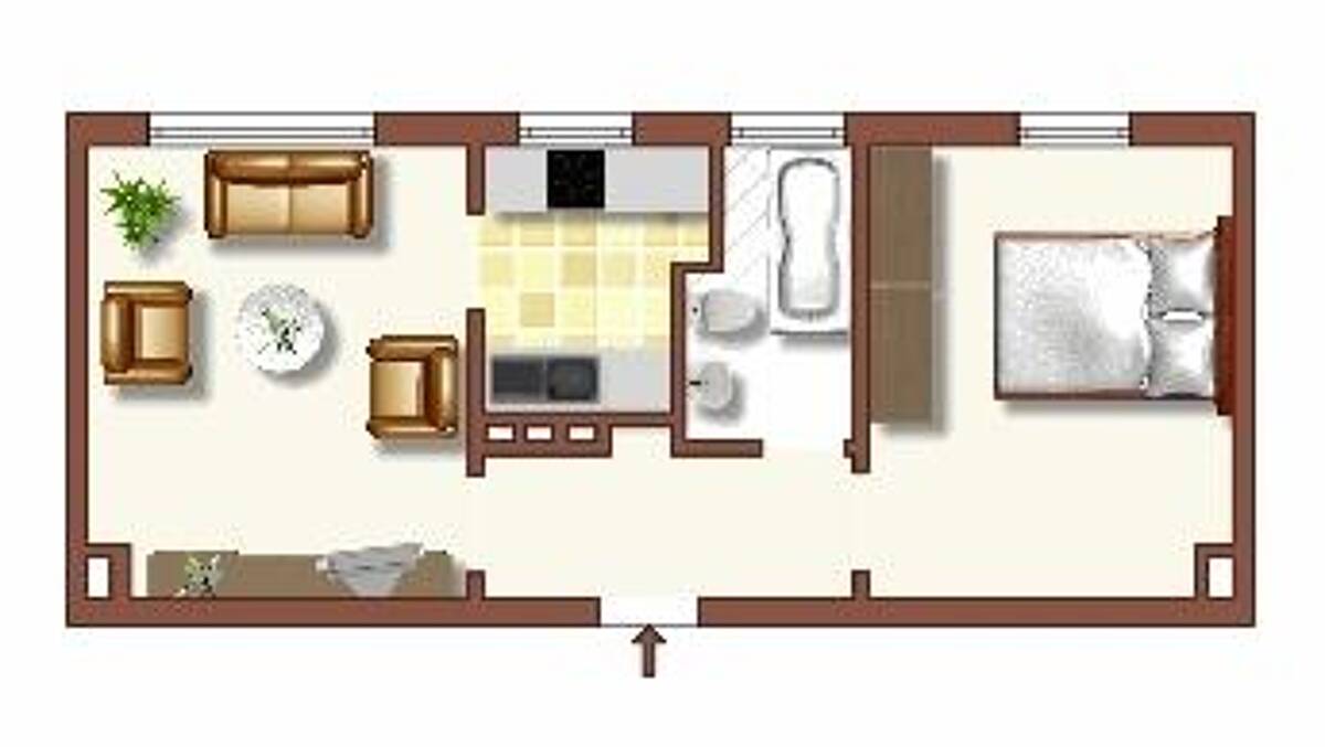 Demnächst frei! 2-Zimmer-Wohnung in Duisburg Huckingen – 47259 Duisburg – Bild 1 von 3