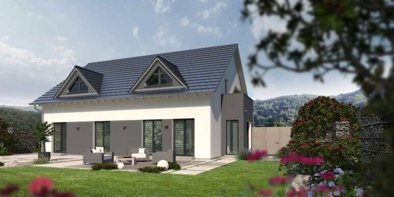 Ihr individuell gestaltetes Einfamilienhaus mit barrierefreier Einliegerwohnung – Elsdorf – Bild 1 von 9