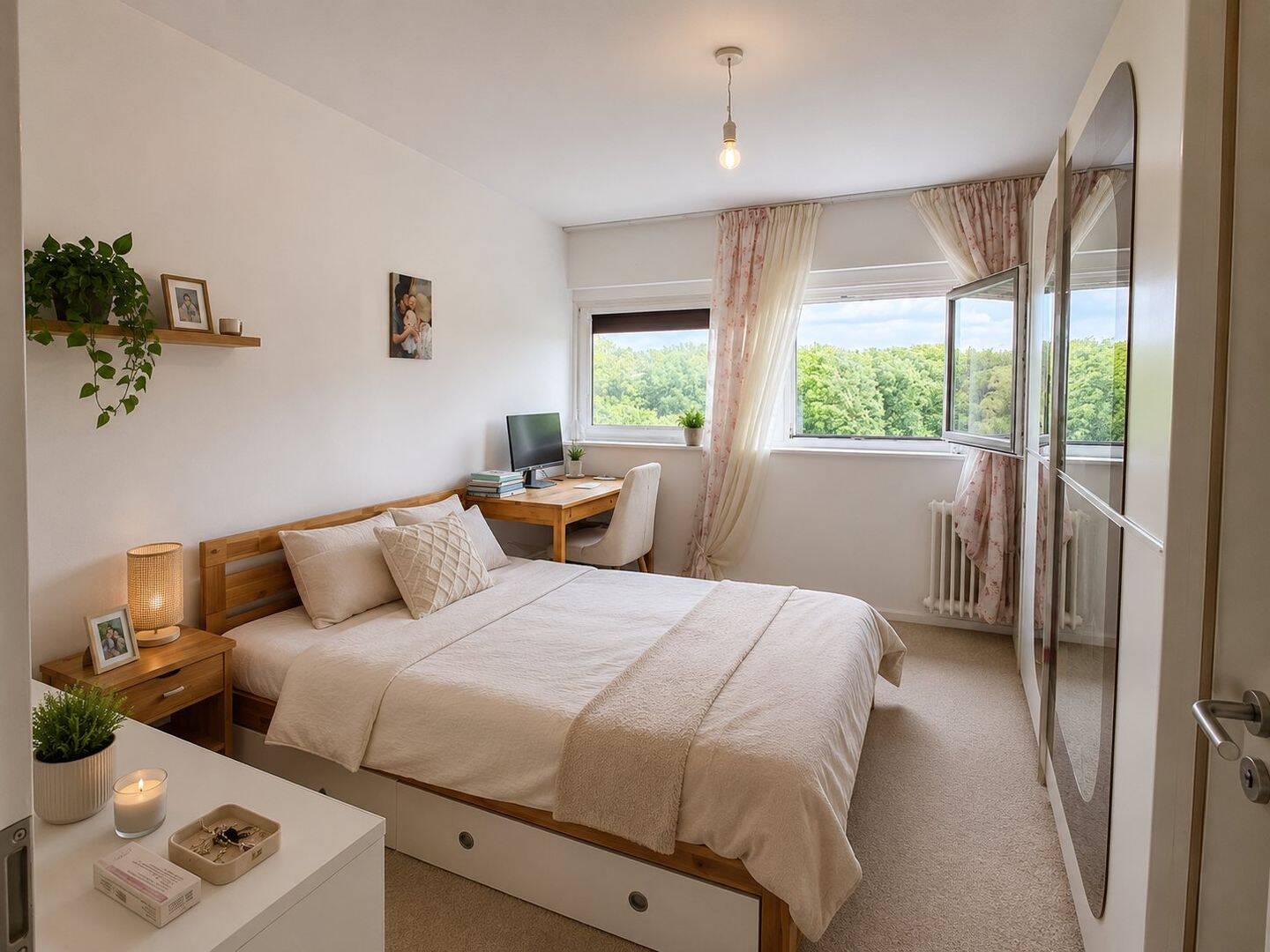 Helle 3,5-Zimmer-Wohnung mit traumhaftem Panoramablick in Wolfsburg-Detmerode – Wolfsburg – Vorschaubild 2