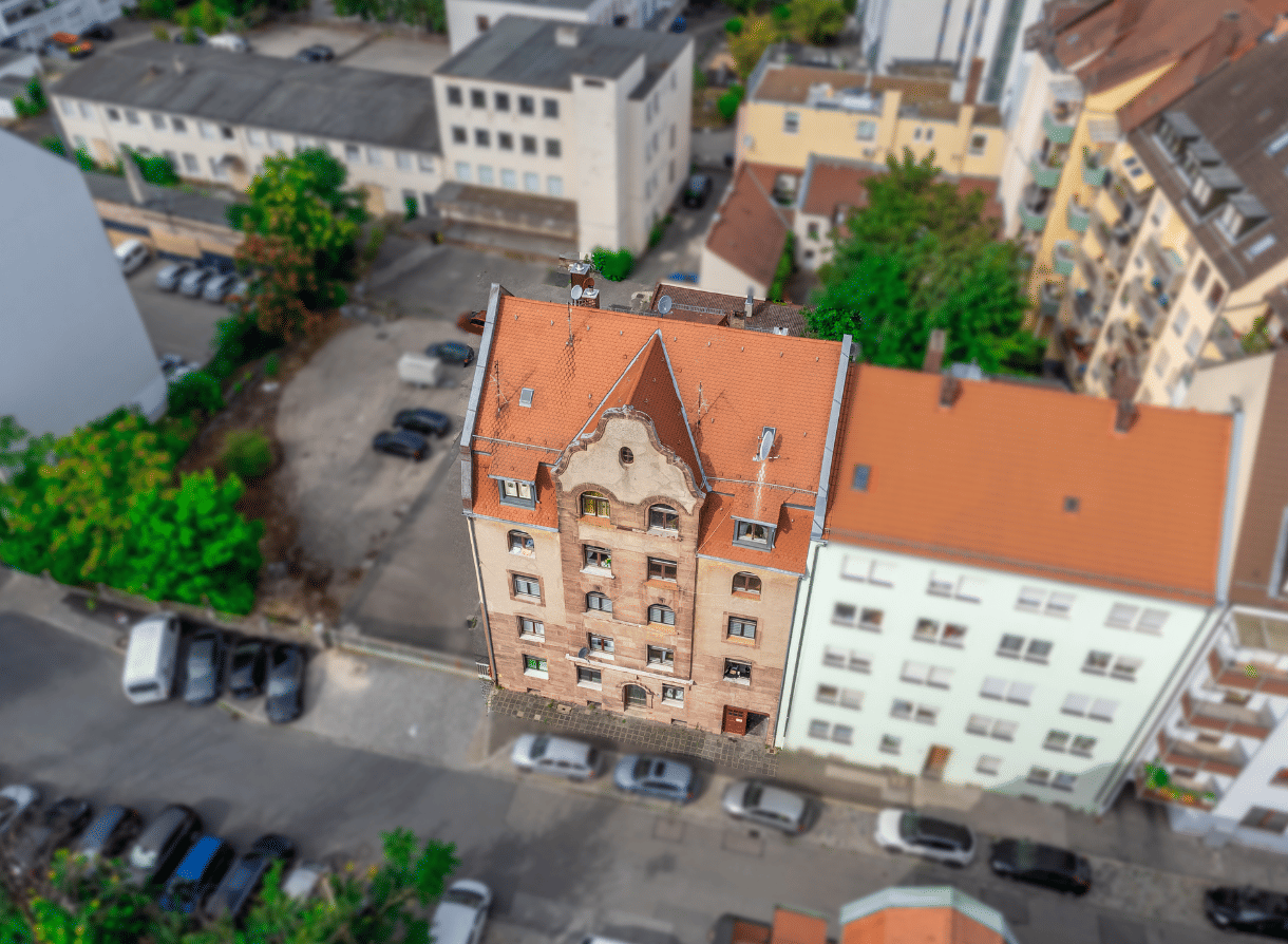 Kapitalanlage in Nürnberg - leerstehende 3-Zimmer-Altbauwohnung mit Balkon - provisionsfrei – Nürnberg – Vorschaubild 3