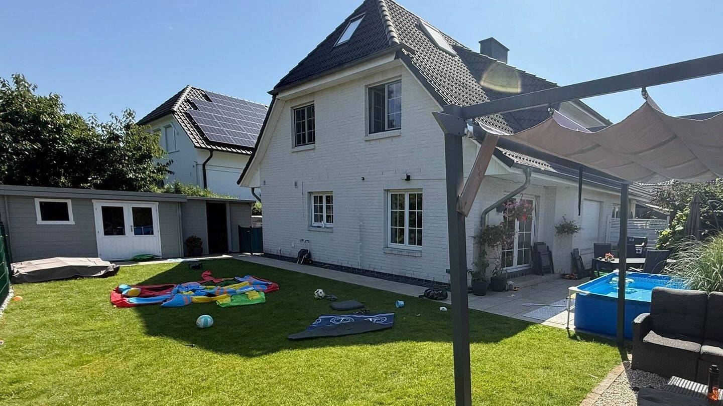 Reserviert: Provisionsfreie gepflegte Doppelhaushälfte in Sackgassenlage direkt am Feldrand – Barsbüttel – Vorschaubild 2