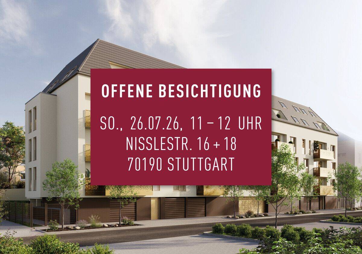 Licht, Raum & zwei Balkone: Praktisch geschnittene Wohnung für die ganze Familie
