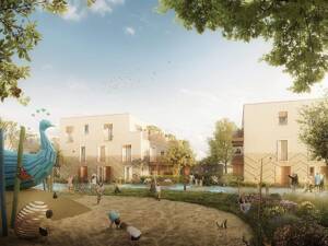 Gartentraum im Zukunftsquartier: stilvolle 2 Zimmer mit privater Terrasse im Grünen – 85748 Garching bei München – Vorschaubild 2