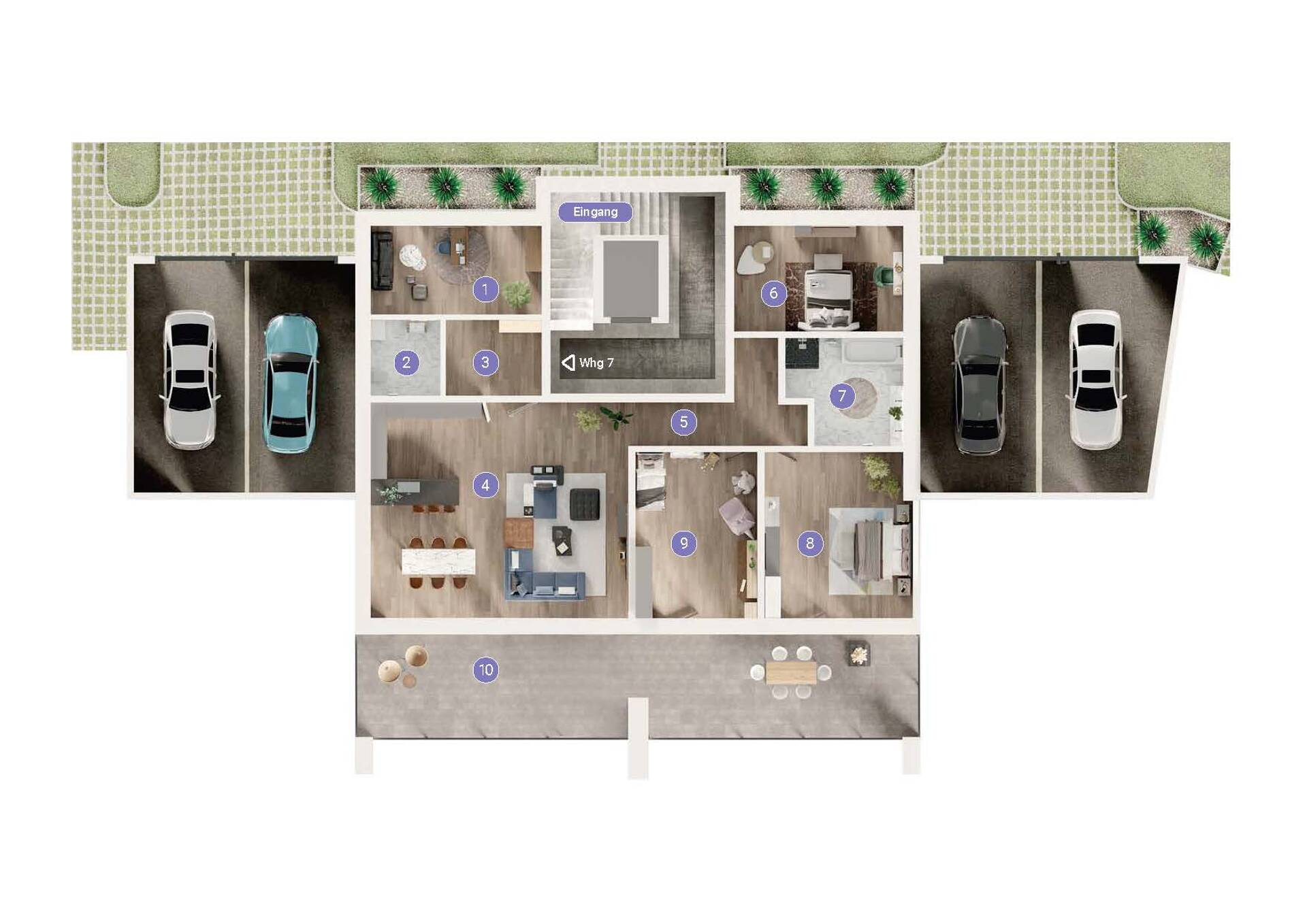 Erdgeschosswohnung in 84453 Mühldorf a.Inn mit 162,02 m² kaufen
