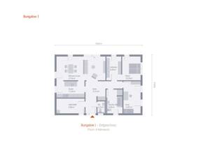 Wohnen auf einer Ebene ! Bungalow zum Spar-Preis mit einem Grundstück berechnet ! – 12681 Berlin – Vorschaubild 2