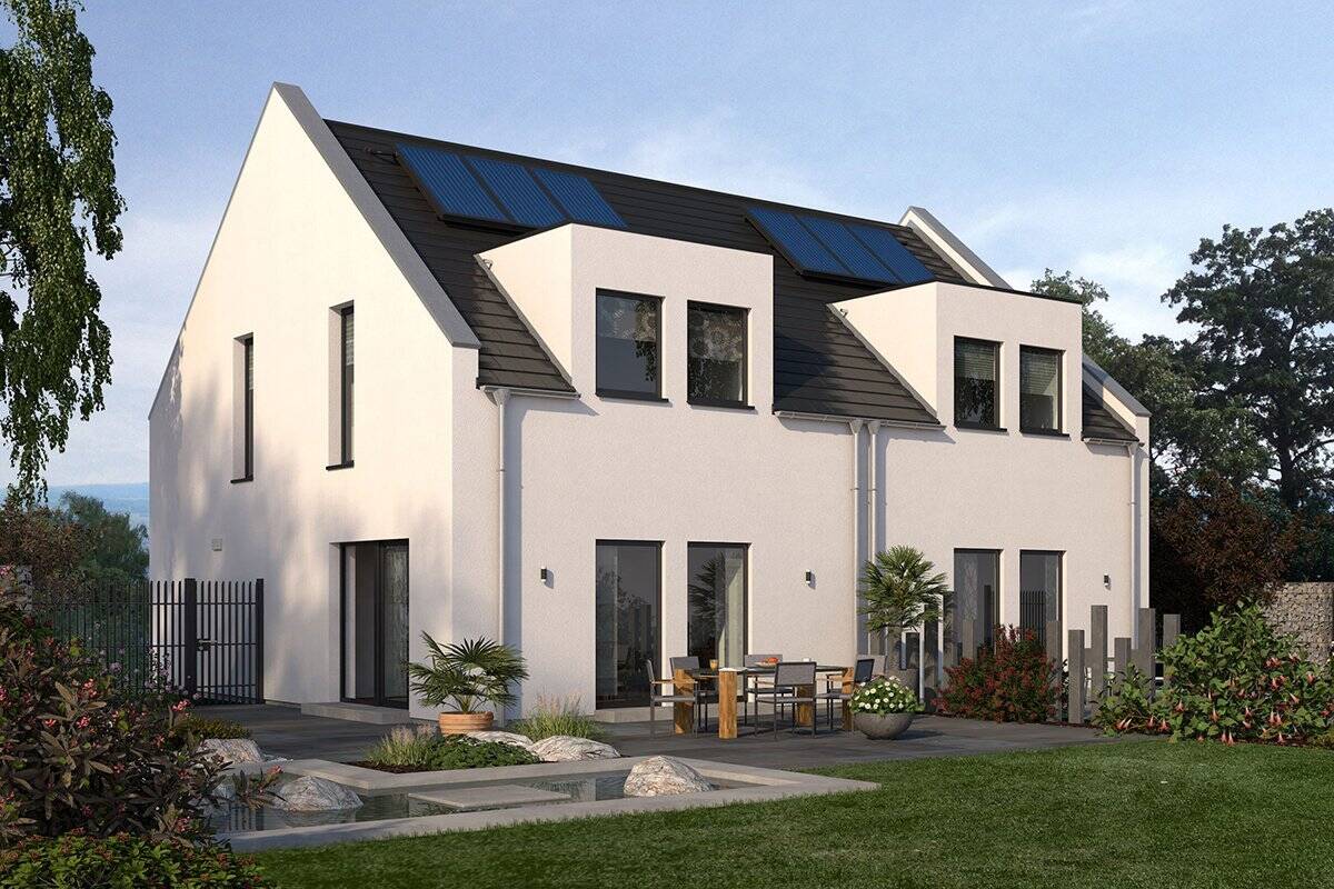 Ihr neues Zuhause in Kirchehrenbach - moderne Doppelhaushälfte nach Maß – Kirchehrenbach – Bild 1 von 8