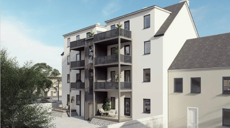 Stilvolle DG-Wohnung im sanierten Altbau mit Balkon, KfW-40 EE, Stellplatz und Top-Ausstattung