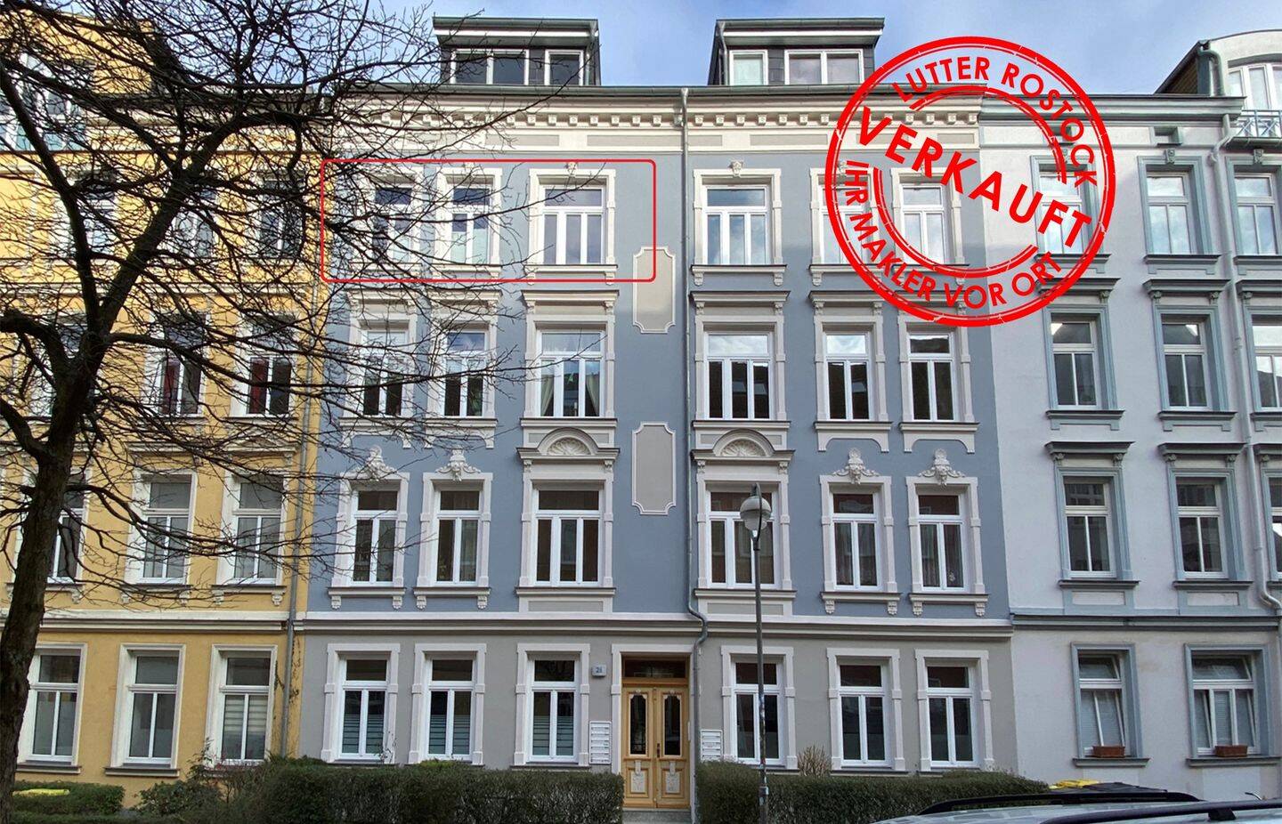 Mietfreie 2-Zimmer-Wohnung in der Rostocker Innenstadt | Balkon | www.LUTTER.net