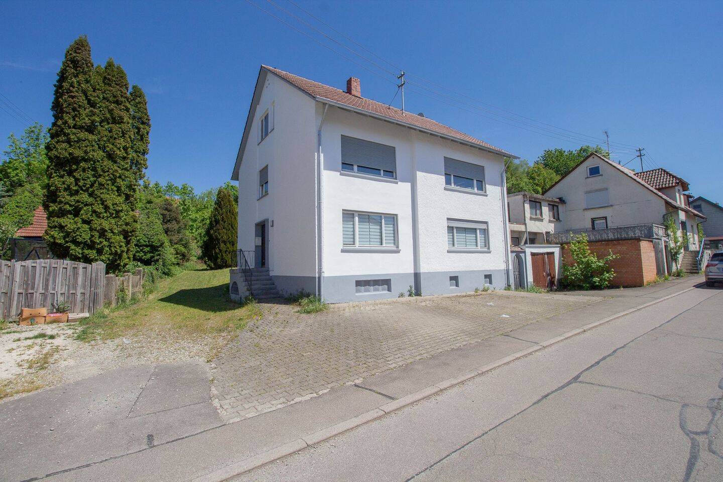 Großzügiges Zweifamilienhaus mit parkähnlichem Grundstück & Bauplatz – Scheer – Vorschaubild 2