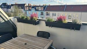 SEHR HELLE, GEPFLEGTE DG-WHG. IM 5.OG-WEITBLICK, WANNENBAD M. FENSTER RUHIG IM AFRIKASISCHES VIERTEL – 13351 Berlin – Vorschaubild 4