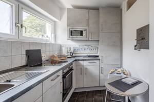 Feldmoching: Möbliertes 1-Zimmer Apartment nähe Lerchenauer See - bald frei – 80995 München – Vorschaubild 5