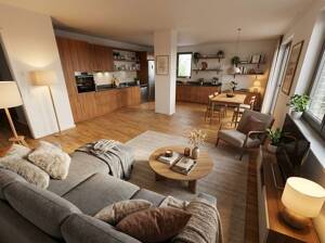 Penthouse Style mit 2 Dachterrassen, Parkett, Tageslichtbad, Wa+Du und Stellplatz! – 39124 Magdeburg – Vorschaubild 4