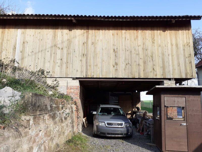 Doppelhaushälfte in einem ehemaligen Bauernhaus mit Scheunenhaus und reichlich Ausbaupotenzial mit herrlichem Grundstück – Blieskastel – Vorschaubild 5