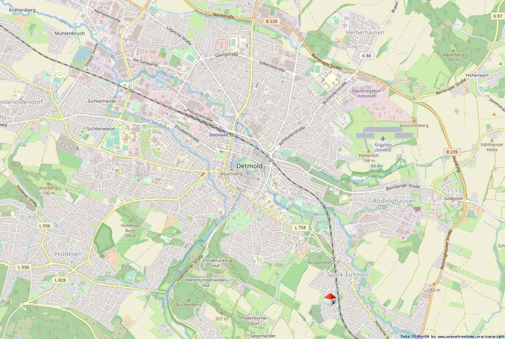 Haus in 32760 Detmold / Spork-Eichholz mit 298 m² kaufen