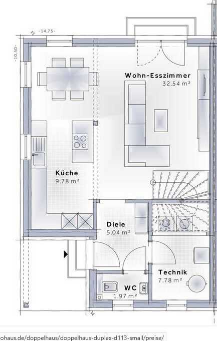 Familienheim in genialer Lage in Augsburg: in Haunstetten! – Augsburg – Vorschaubild 4