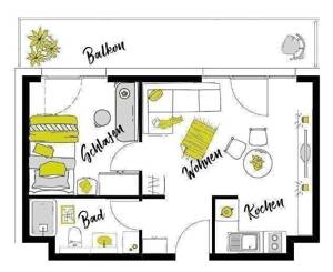 Möblierte Penthouse-Apartments im "Urban Living Berlin" - Nur für 1 Person! – 10319 Berlin – Vorschaubild 3