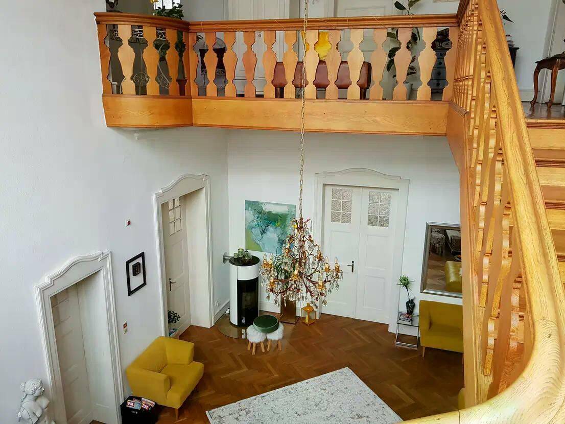Denkmalgeschützte Jugendstil-Villa - Wohnen und Arbeiten auf repräsentativem Niveau