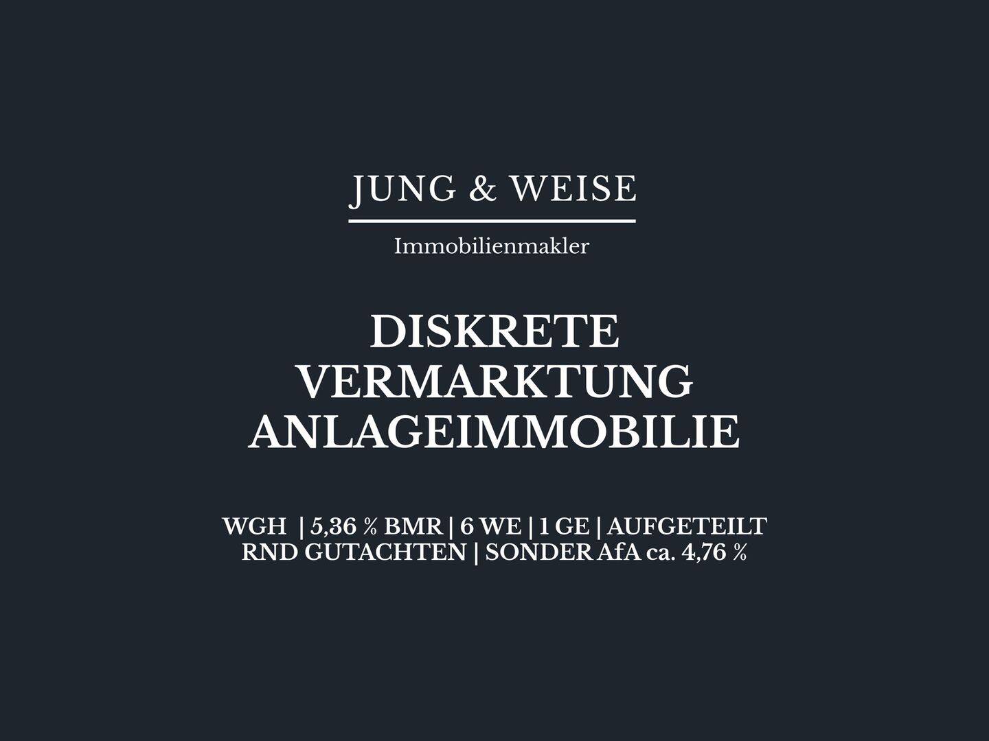 Value-Add WGH am Bürgerpark, Gründerzeithaus mit attraktiven Möglichkeiten, geteilt & sonder-AfA