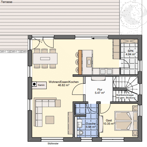 Neubau Stadtvilla in Meerfeld – individuell nach Ihren Wünschen – Meerfeld – Vorschaubild 7