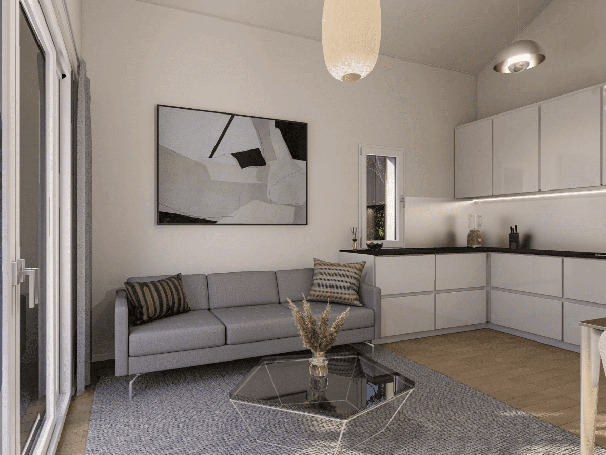 Unabhängig, nachhaltig, möbliert: Ihr exklusives Tiny House zur Miete – Alperstedt – Vorschaubild 2