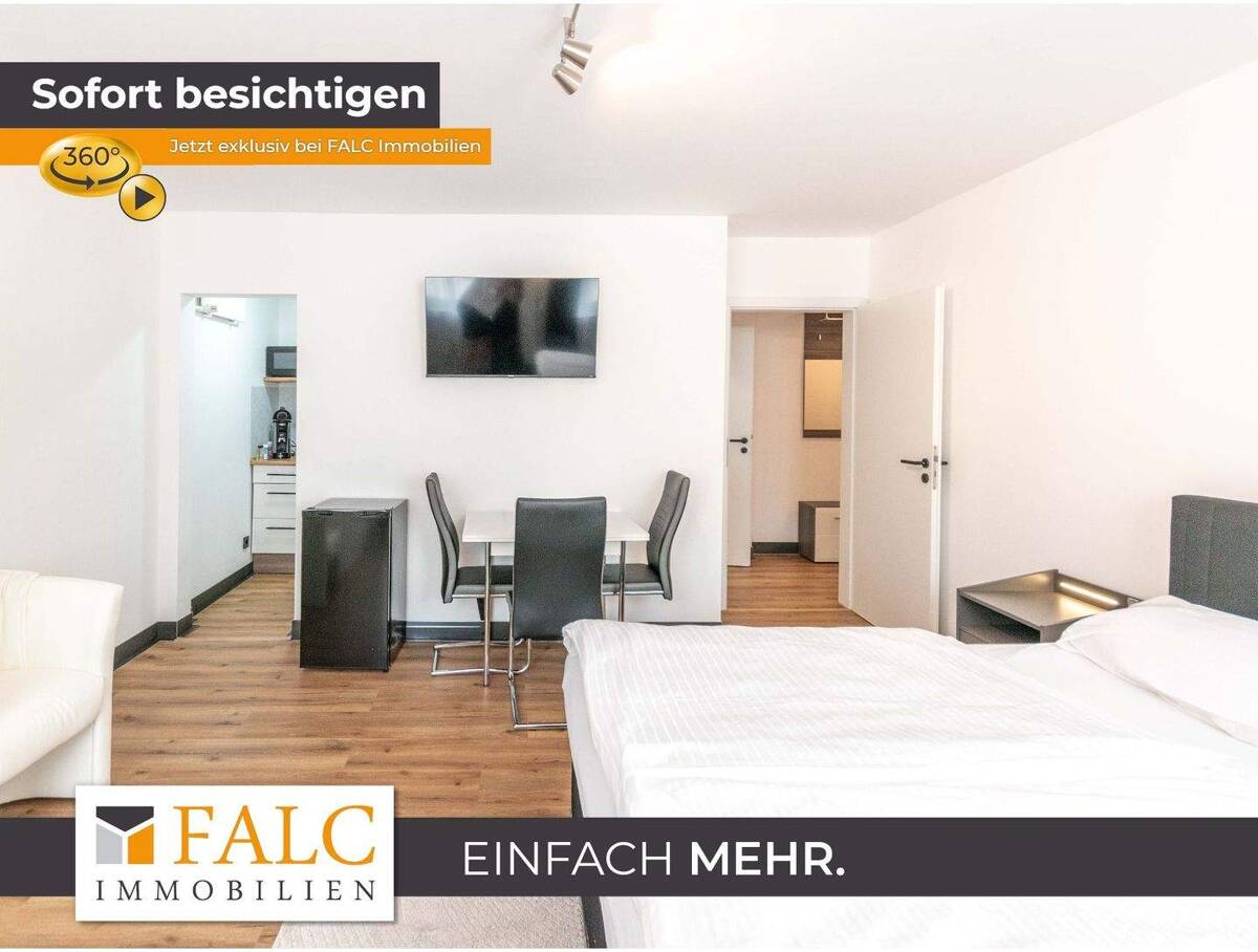 Stilvolles, möbliertes Apartment zur Langzeitmiete – 45127 Essen – Bild 1 von 9